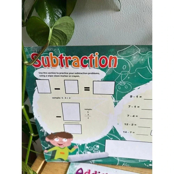 Addition Subtraction dry erase boards - Picture 5 of 10